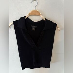 House of Harlow 1960 Black Knit Top